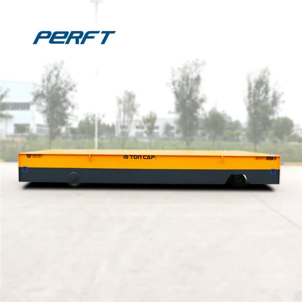 Cable Reel Transfer Car With Integrated Screw Jack Lift Table 50 Tons